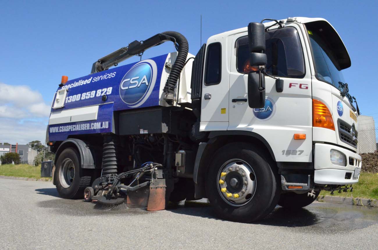 CSA fleet - street sweepers