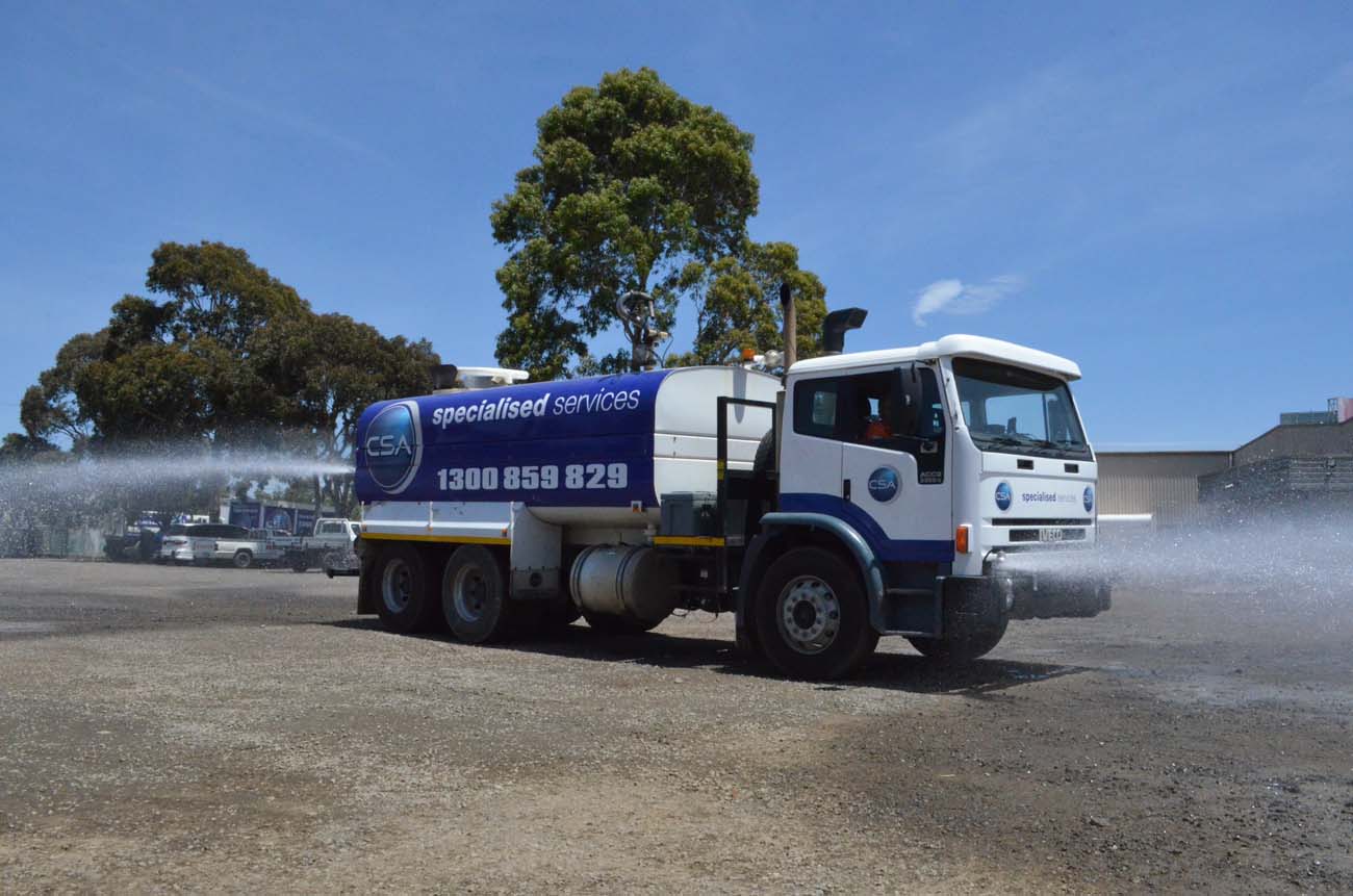 CSA fleet - water cart