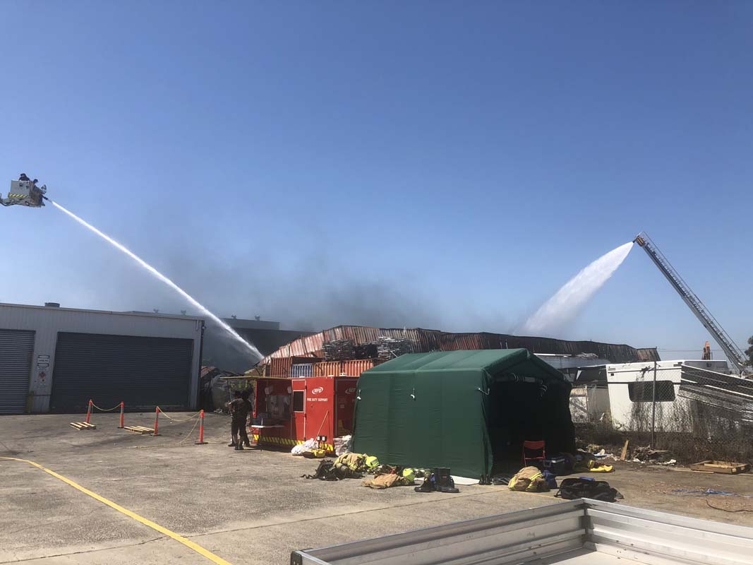 Emergenct Response to Campbellfield Factory Fire